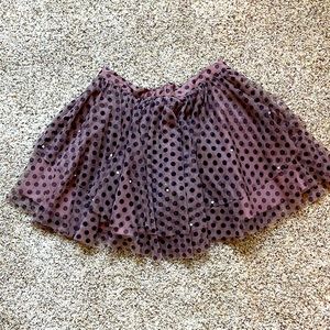 Dusty rose mini ballerina skirt